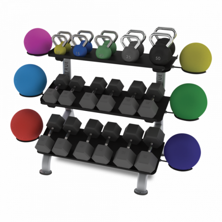 Picture of  FS-24 3-TIER FLAT TRAY DUMBBELL RACK