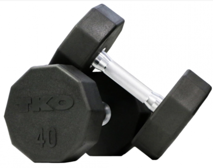 Picture of 10-sided Rubber Dumbbell