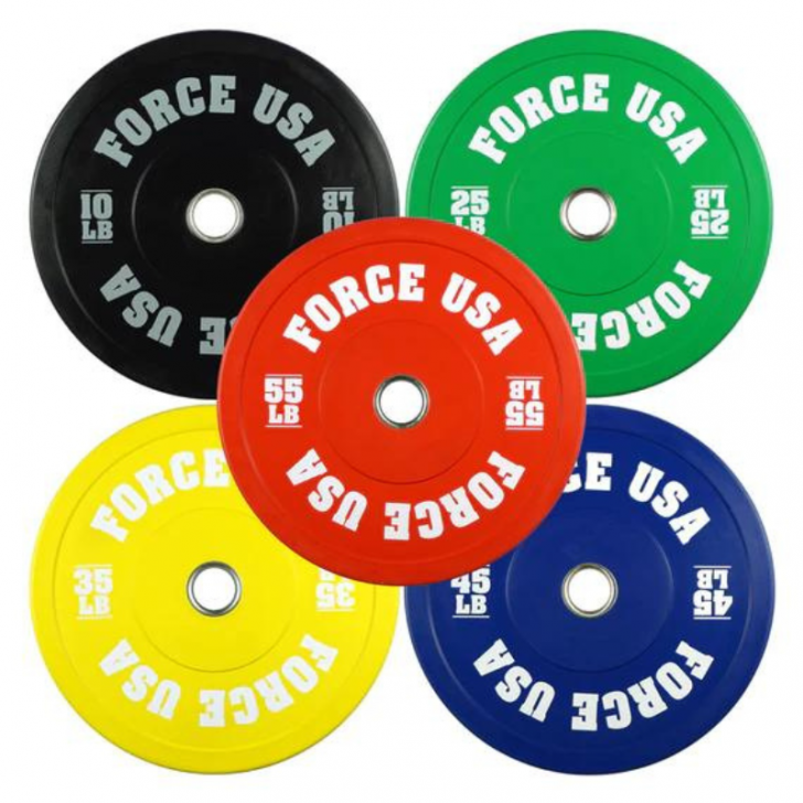 Picture of FORCE USA Pro Grade Colored Bumper Plates (LBS)
